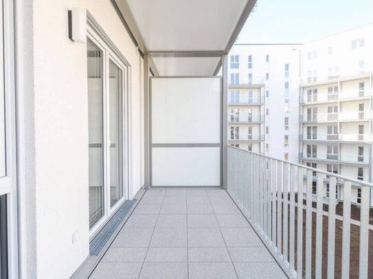 Perfekt geschnittene 2-Zimmer-Wohnung in *Erstbezug* im neuen Wohnquartier "FRANKY"!