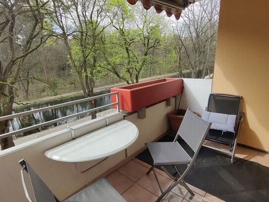 *** 3 ZIMMER WOHNUNG, am ALTEN KANAL, mit Autostellplatz**+