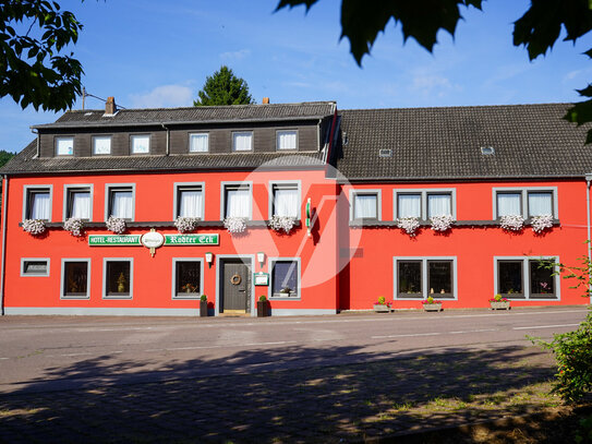 Landgasthof mit Tradition und gutem Kundenstamm - Solider Gebäudekomplex Nähe Saarburg / Mettlach -