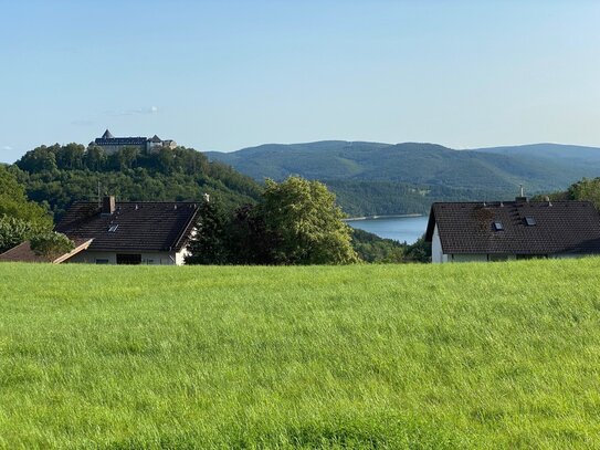 Baugrundstück zwischen Edersee & Natur