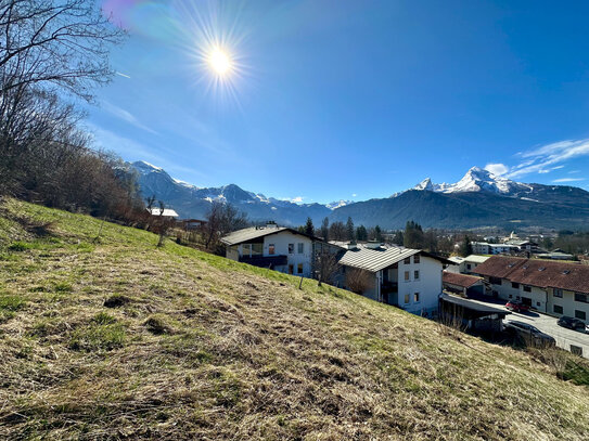 Bischofswiesen Stanggaß - Grundstück mit herrlichem Watzmannblick