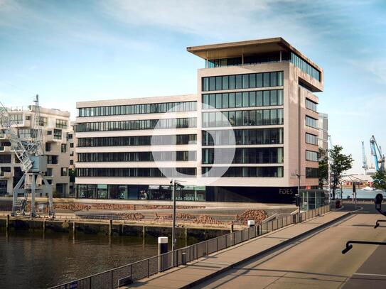 bürosuche.de: Repräsentatives Penthouse-Büro mit Blick auf die Elbphilharmonie!