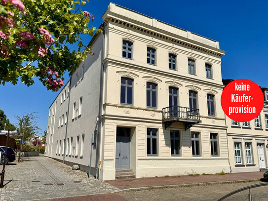 HORN IMMOBILIEN ++ Büroetage in bester repräsentativer Lage von Ueckermünde direkt an der Uecker