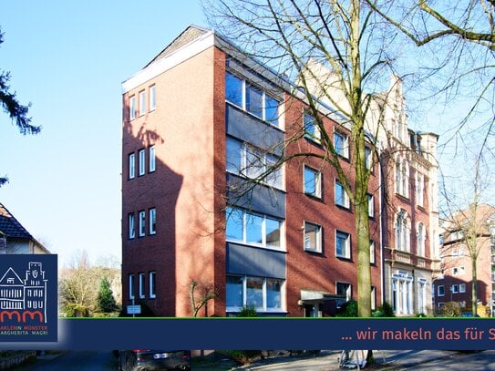 Vermietete 2-Zimmer-Wohnung mit Sonnenbalkon im Kreuzviertel