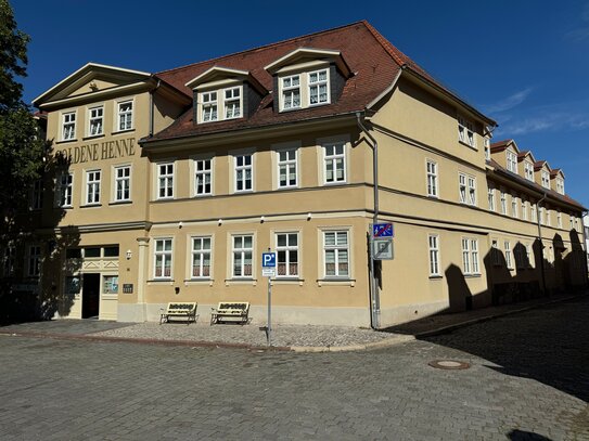 Historisches Hotel mit großem Barocksaal in Arnstädter Altstadt