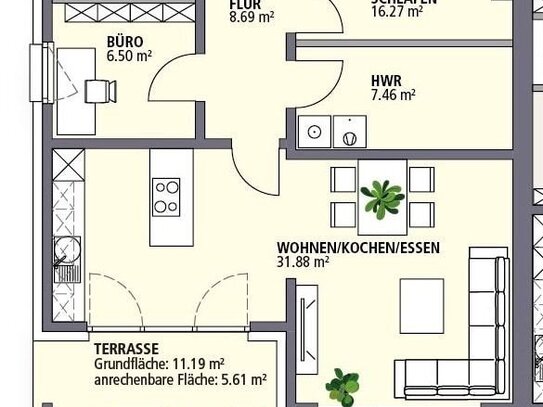 Hochwertige Ausstattung und ernergiesparende Technik - Neubau einer barriefreien Bungalow-Anlage