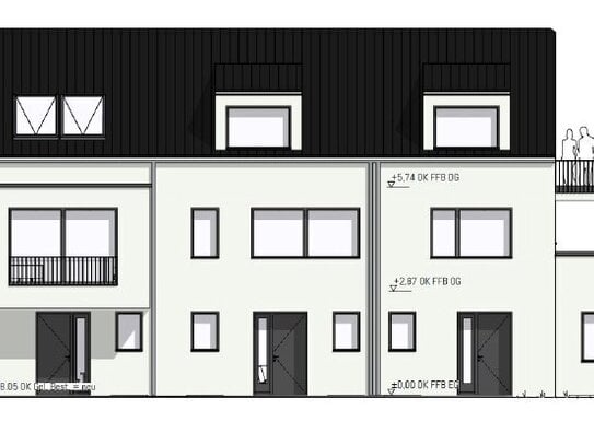 NEUBAU-Reihenmittelhaus in absolut familienfreundlicher Lage von Karlsfeld!