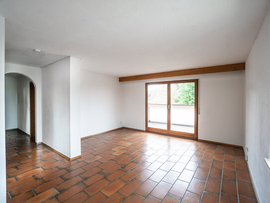 Dachgeschosswohnung "Schlossblick" - Ihr neues Zuhause mit sonniger Loggia und Garage