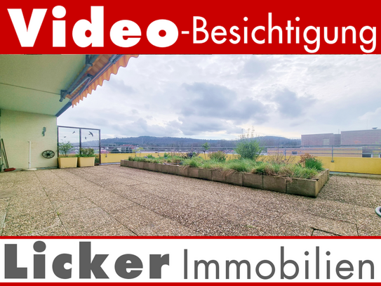 Nur 2.755€;/m² - 163m² Penthouse/Maisonette mit Riesen-Terrasse