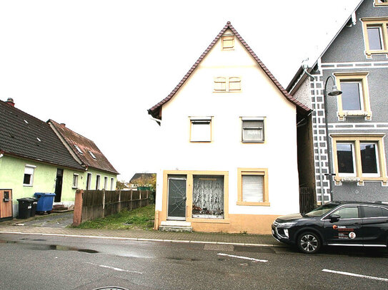 Baugrundstück - mit Bestandsgebäuden Abrisshaus in Staffort - 1.655 u. 603 m² Gebäude-u. Gartenfl.