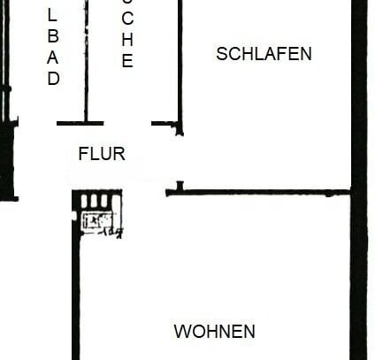 100m-Sackgasse, Zone 30 Km/h, gar kein Durchgangsverkehr, moderne Hochparterre, leer oder vermieten