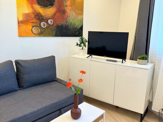 Fürstenwall: Sanierte 2-Zimmer-Maisonette-Wohnung mit Terrasse