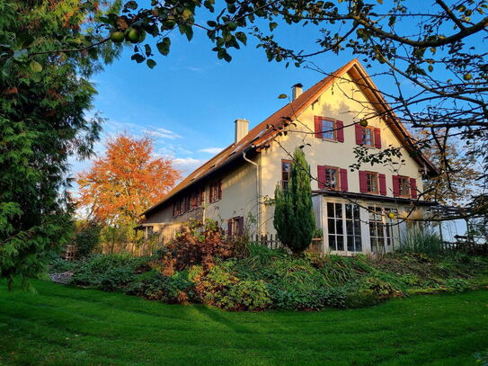 Absolute Alleinlage Perle Bauernhaus mit Herz Erholungsoase Weitblick 2 Wohnungen + Nebengebäuden