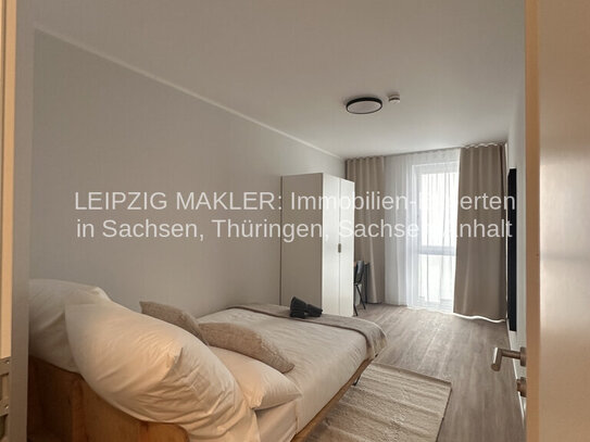 Schönes Zimmer in einem modernen 4-Raum Apartment mit allem inklusive im Zentrum von Leipzig