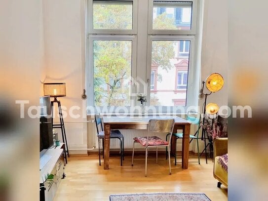 [TAUSCHWOHNUNG] Schöne 2 Zimmer Wohn. Nordend gegen Wohn. Nordend mit Balkon