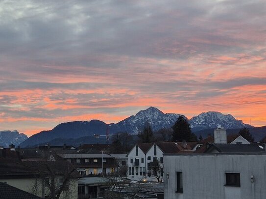 Schöne helle Wohnung mit Terrasse und bergblick - Freilasing bei Salzburg