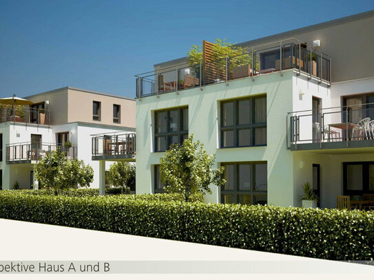 Wohnen im Grünen! - Moderne Terrassenwohnung mit Garten in ruhiger Lage von Zirndorf-Weinzierlein.