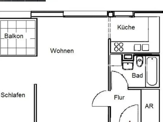 [TAUSCHWOHNUNG] Schöne 1,5-Zimmer-Wohnung in Niederschöneweide