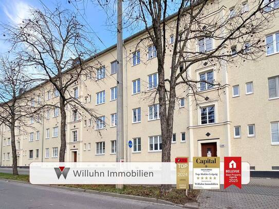 Frisch saniert: 2-Zimmer-Wohnung mit Balkon