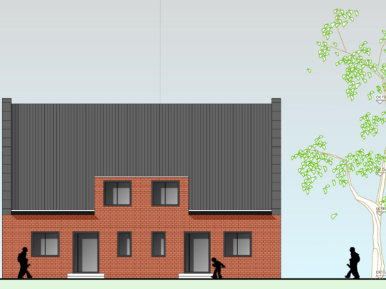 Preissenkung +++ Neubau-DHH in ruhiger Ortslage