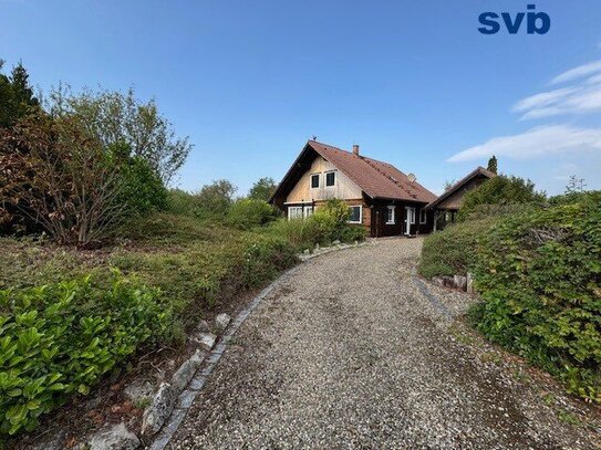 Walsdorf - Traumgrundstück mit Holzhaus an der Bebauungsgrenze