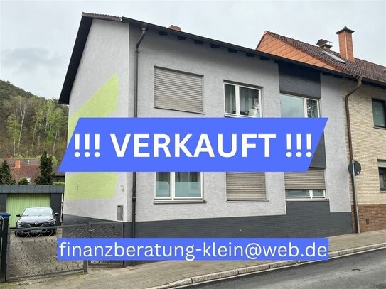 VERKAUFT !!! VERKAUFT !!! 1-Fam.haus mit Garage