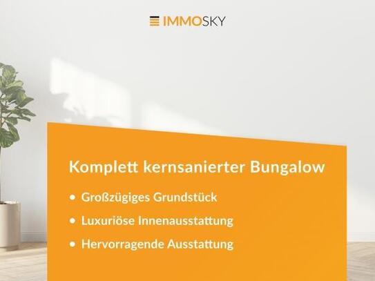 **Kernsaniertes Bungalow am Fühlinger See mit Garage und Komfort**