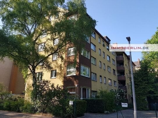 IMMOBERLIN.DE - Vermietete Wohnung in Ruhelage am Park