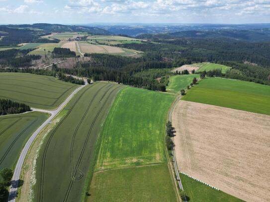 22 ha Acker- und Wald zusammenhängend & pachtfrei