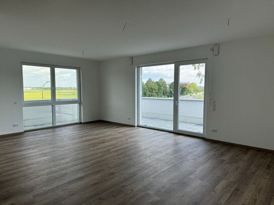 Neubau Dachgeschoss Wohnung mit Dachterrasse, Keller und 2 TG Plätze