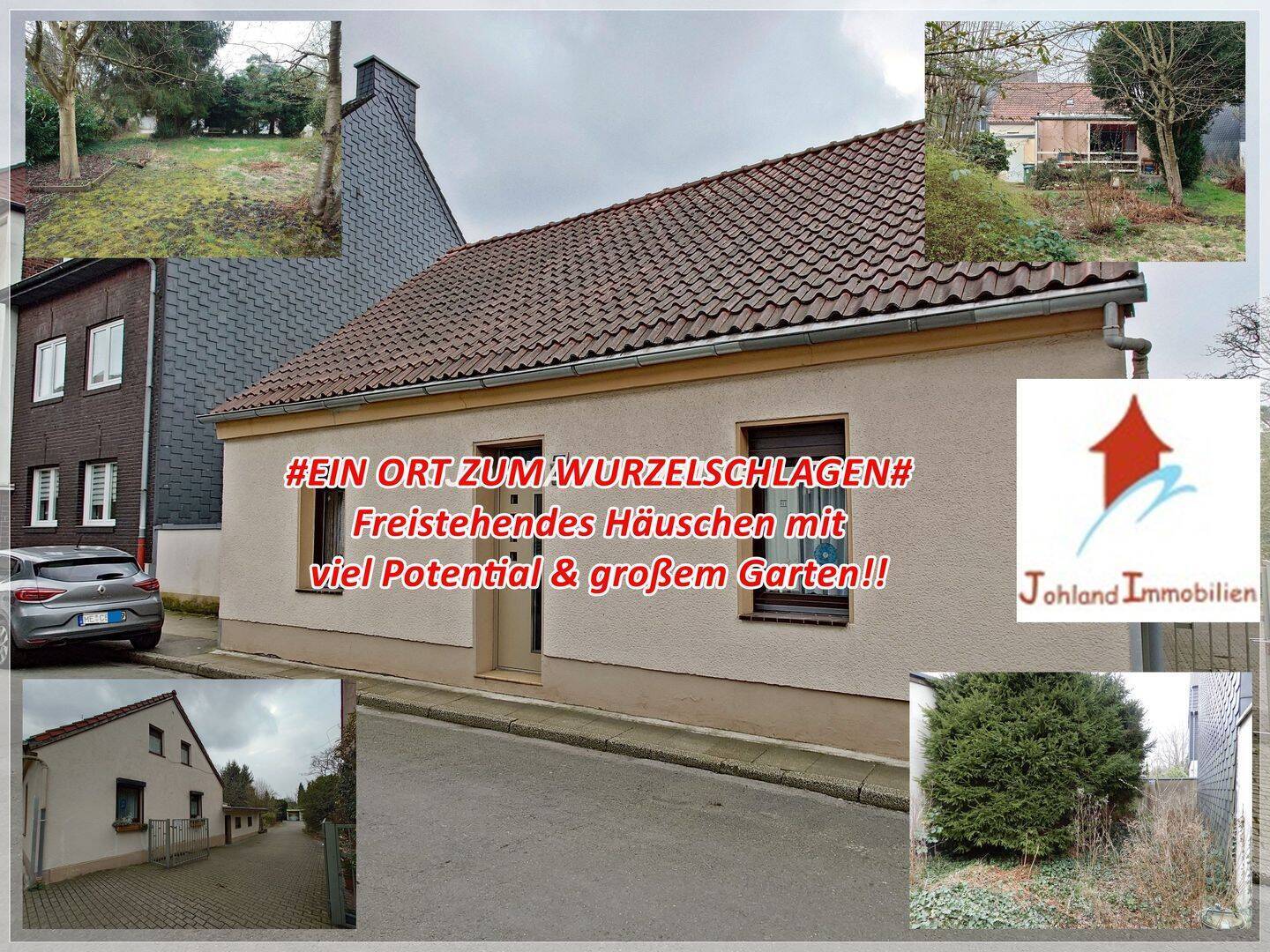 #EIN ORT ZUM WURZELSCHLAGEN# Freistehendes Häuschen mit viel Potential & großem Garten!!