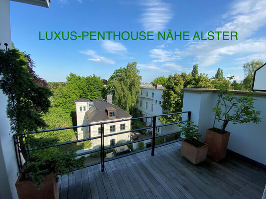 Exklusives Penthouse in Nähe der Außenalster