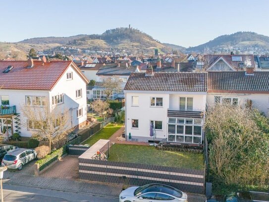 Charmante Doppelhaushälfte mit großzügigem Garten in Heppenheim