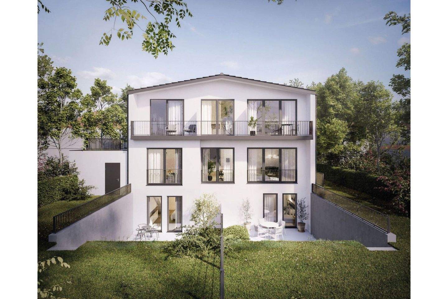 Exklusive 3,5-Zimmer Maisonette-Wohnung in München Aubing! Modernste Technologie und ein Traumgarten