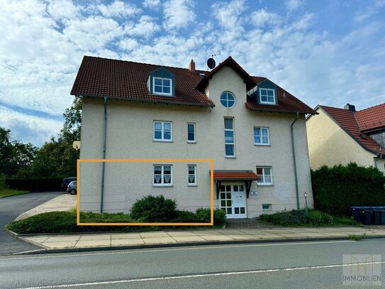 Charmante Erdgeschosswohnung mit Südterrasse - Ideale Kapitalanlage in Bad Blankenburg