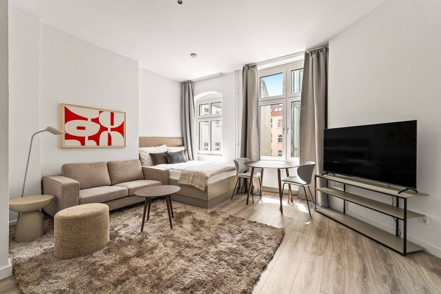 Moderne 1-Zimmer Wohnung in Neukölln - voll möbliert - Photo 1