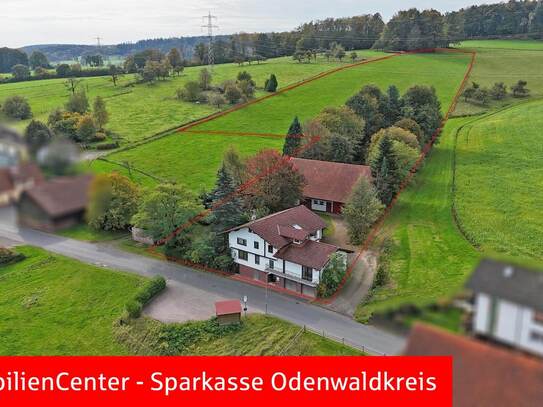 Tierhalter aufgepasst! Gepflegtes Anwesen mit Scheune und über 2 ha Wiese direkt am Wohnhaus