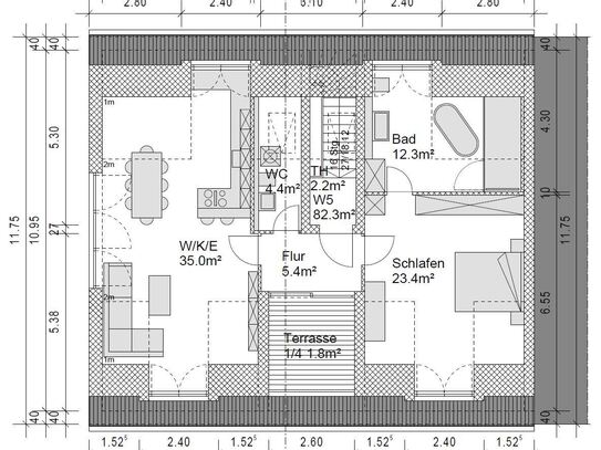 ***Neubau*Dachgeschosswohnung*zentral und ruhig*sonnig*optimale Anbindung***