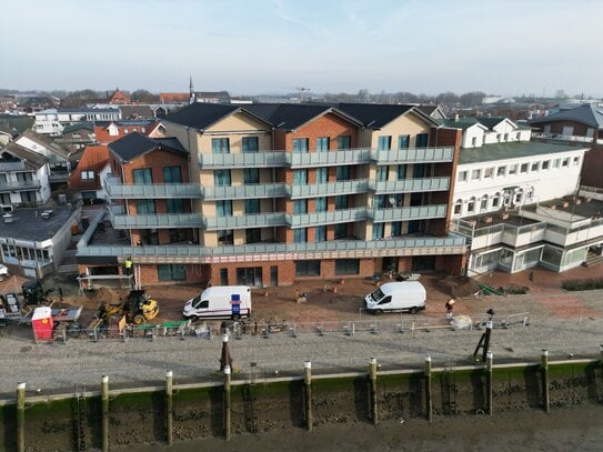 Büsum/Hafen - Nr. 6: Stilvolle Neubauwohnung mit 3 Zimmern, offener Wohnküche & Balkon