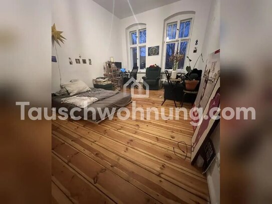 [TAUSCHWOHNUNG] 1-Zimmer-Altbau-Wohnung im Eitelkiez, Lichtenberg