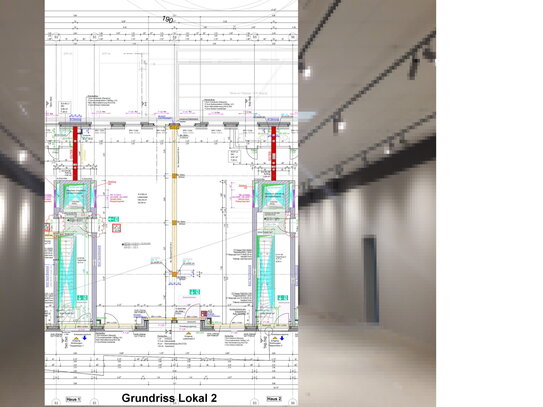 4 Neubau Ladenlokale (2 x 73 qm, 2 x 150 qm) in zentraler Lage zu vermieten