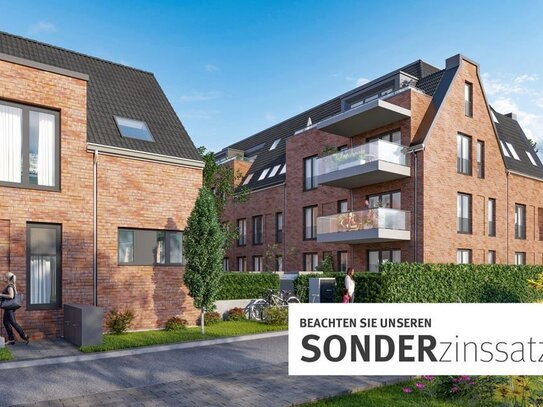 Schöne 3-Zimmerwohnung mit großem Balkon in ruhiger Wohnlage von Düsseldorf-Urdenbach.