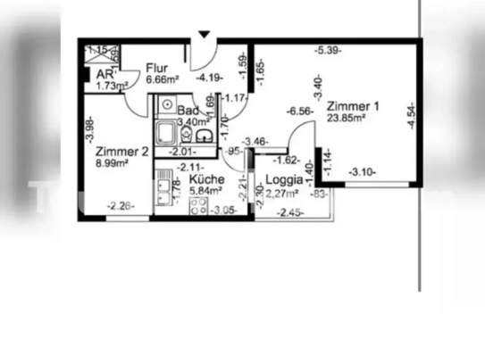 [TAUSCHWOHNUNG] 2 Zimmer-Wohnung gegen 3 Zimmer-Wohnung