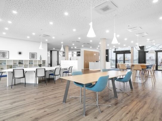 Unbegrenzter Coworking zu unseren Öffnungszeiten in Regus Theo 105