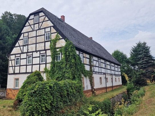 Denkmalgeschütztes Wohnhaus mit Scheune in Weigmannsdorf zu verkaufen!