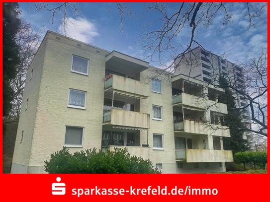 vermietete Apartmentwohnung mit Balkon