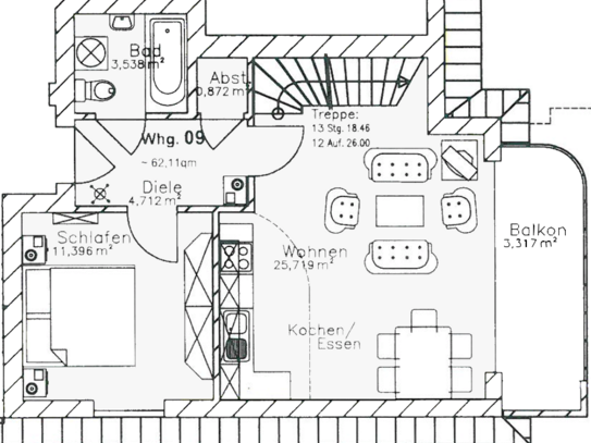 Gemütliche 2,5-Zimmer Wohnung zentrumsnah in Werne