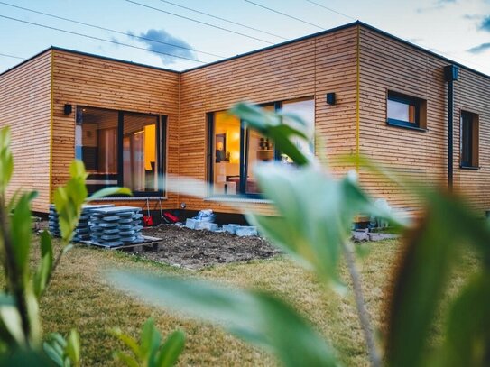 Wohnen mit Burgblick - Bungalow in Modulbauweise - energieeffizient und staatlich gefördert