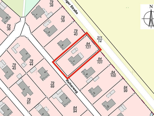 Baugrundstück im Ferienhausgebiet Fintel mit 835 m²