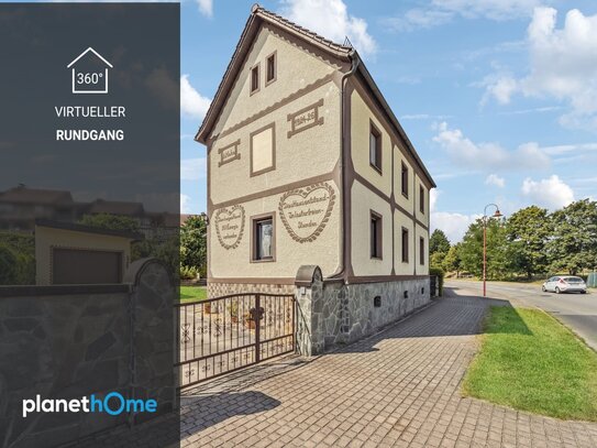 Historisches Einfamilienhaus mit Terrasse und Garten in zentraler Lage von Grimma